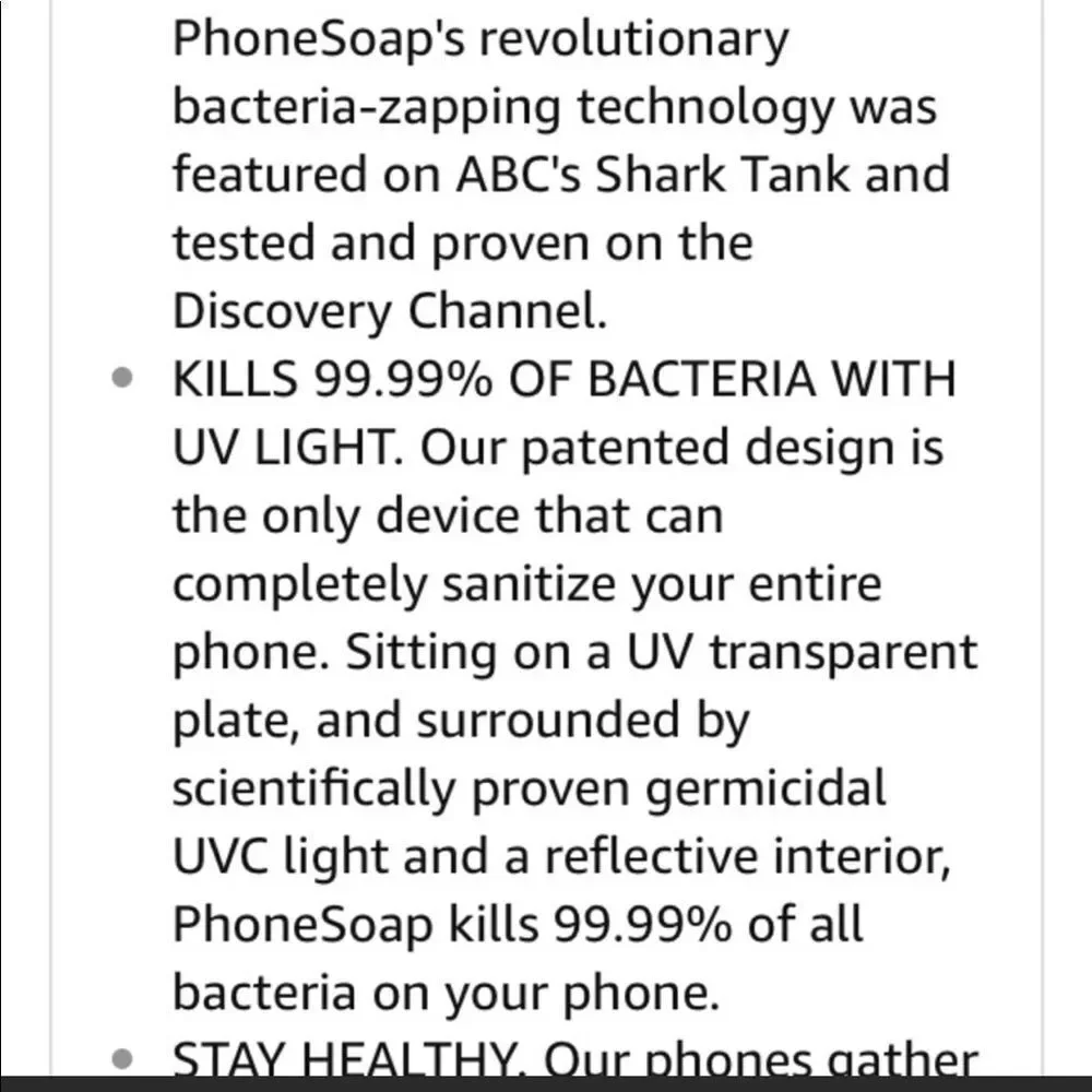 Phonesoap nwt wireless
